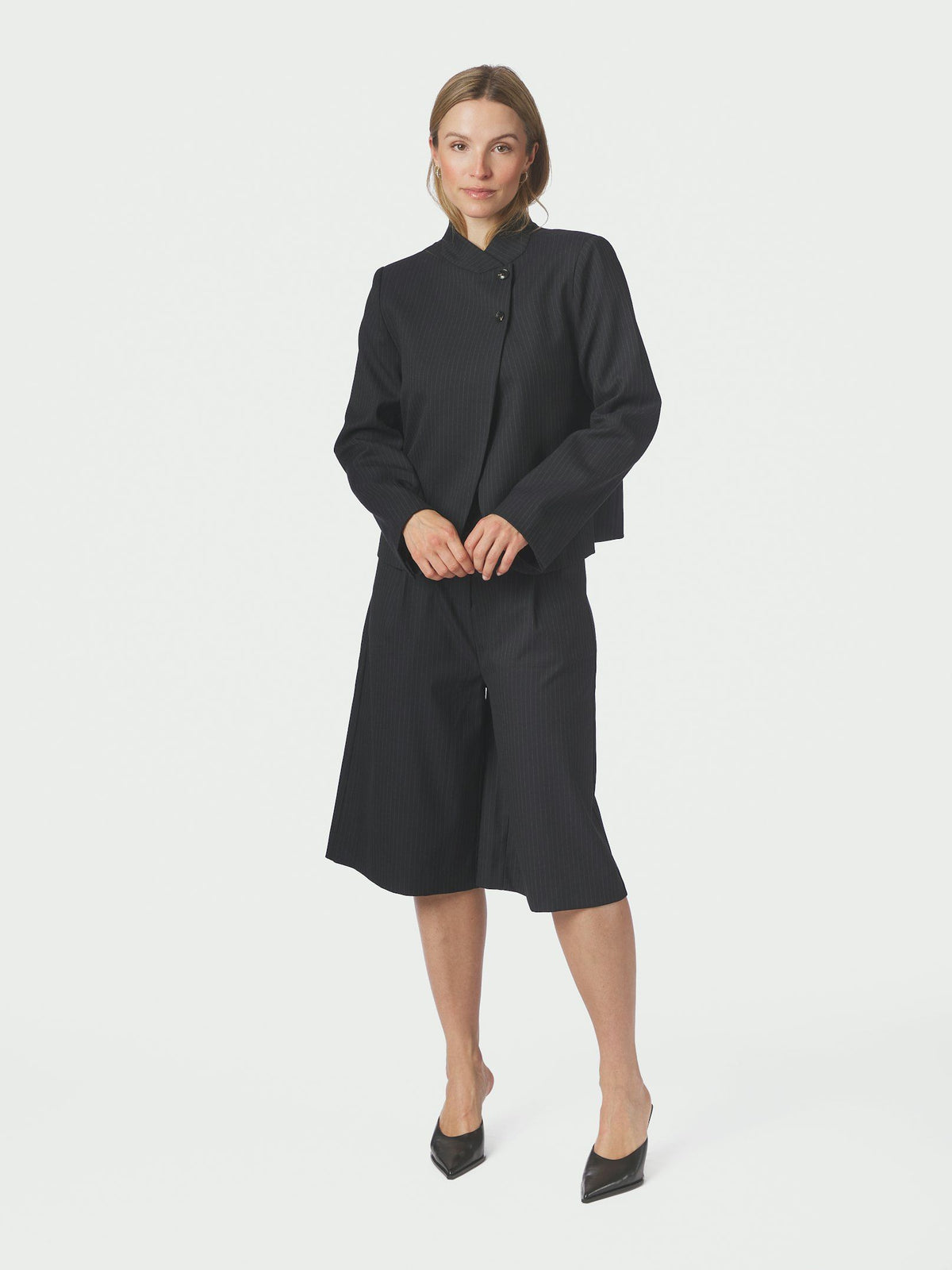 Neo Noir Tiria Pinstripe Blazer