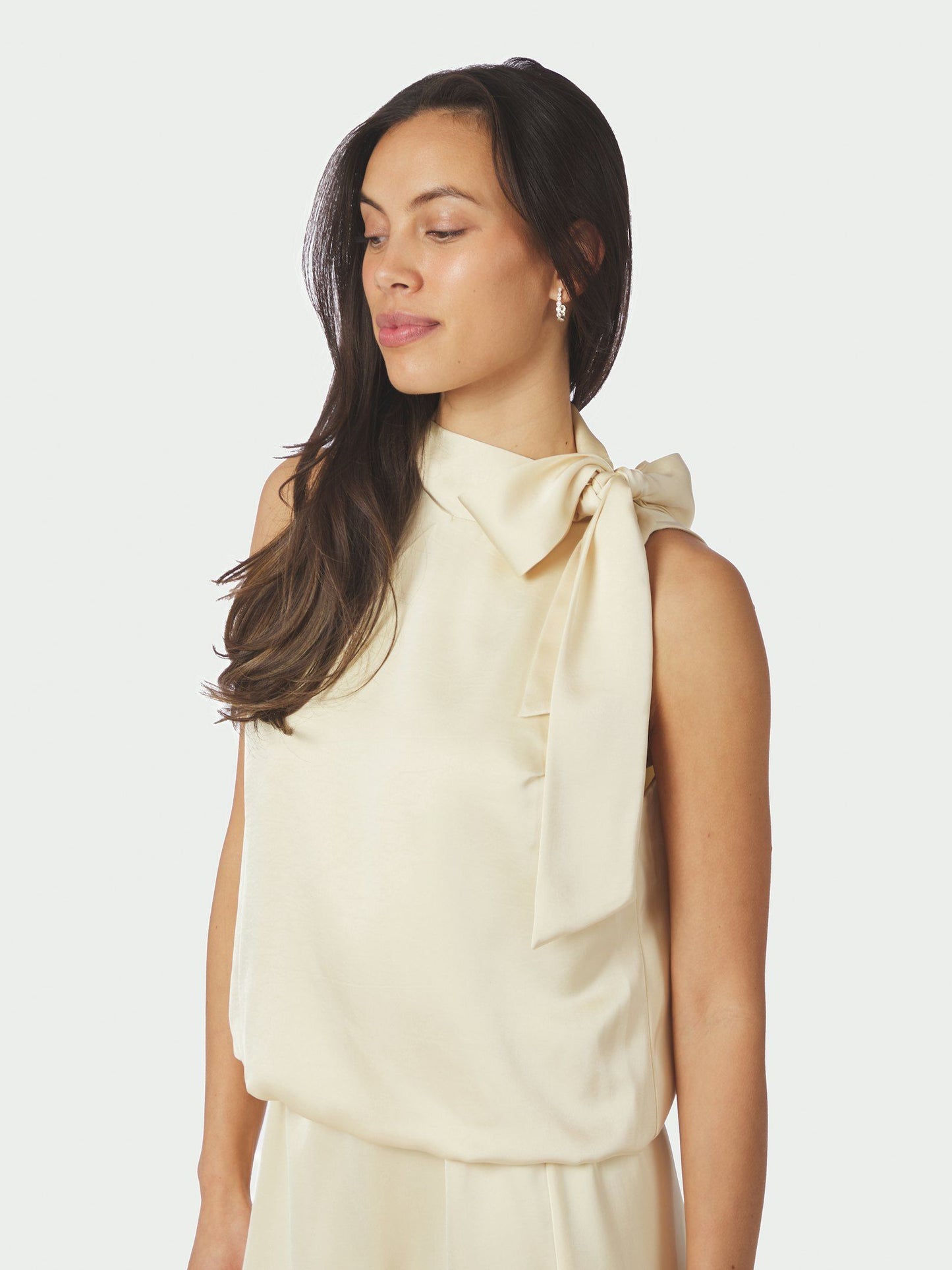 Neo Noir Veda Heavy Sateen Top