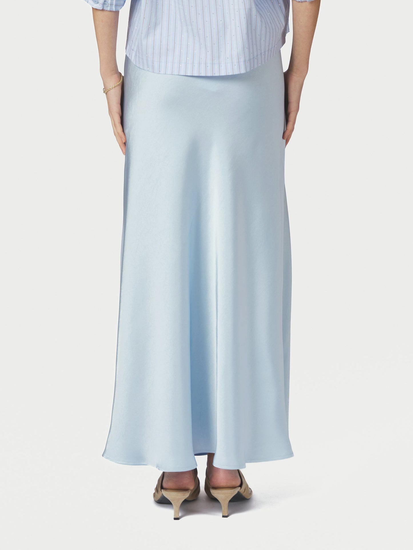Neo Noir Vicky Heavy Sateen Skirt