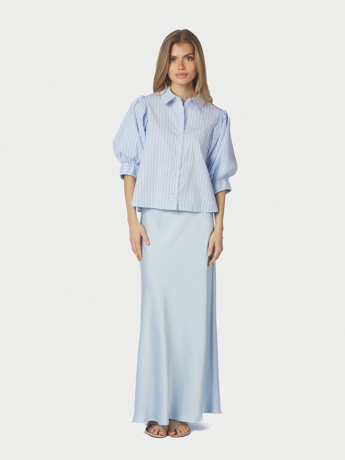 Neo Noir Vicky Heavy Sateen Skirt