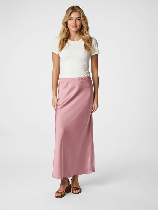 Neo Noir Vicky Sateen Skirt