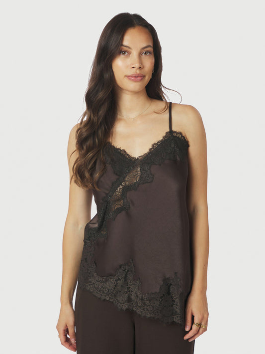Neo Noir Viole Lace Top