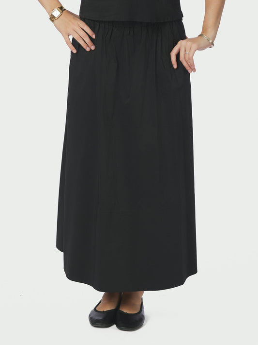 Neo Noir Yara Poplin Skirt