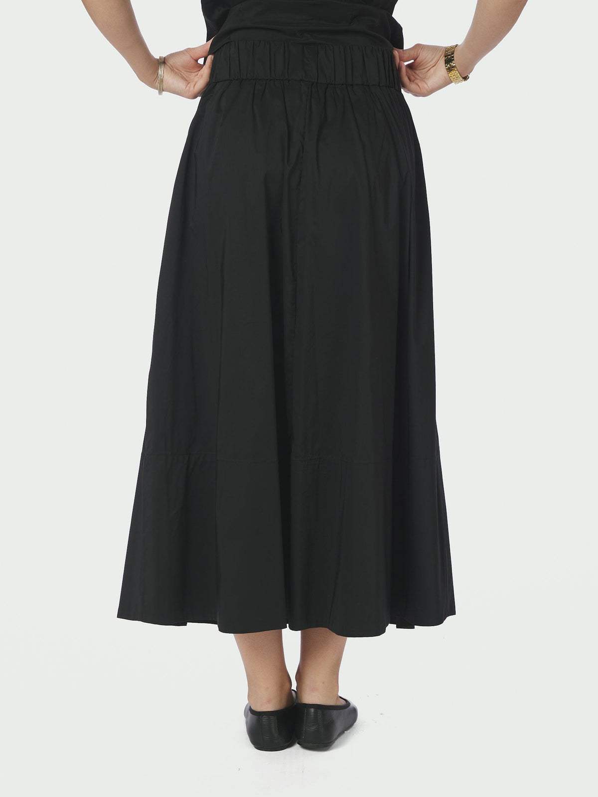 Neo Noir Yara Poplin Skirt
