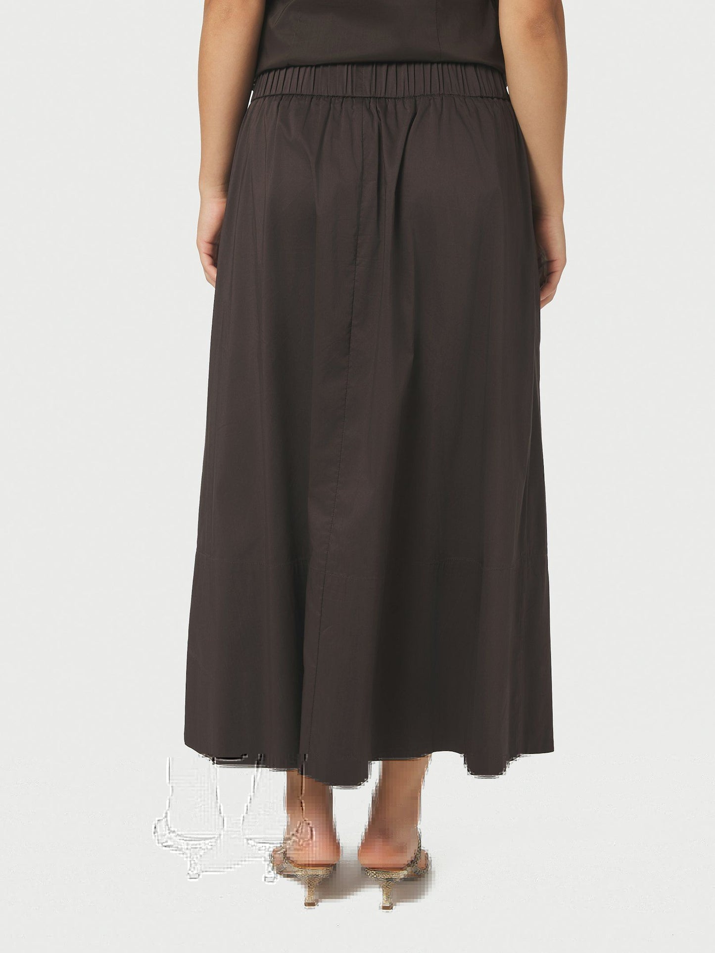 Neo Noir Yara Poplin Skirt