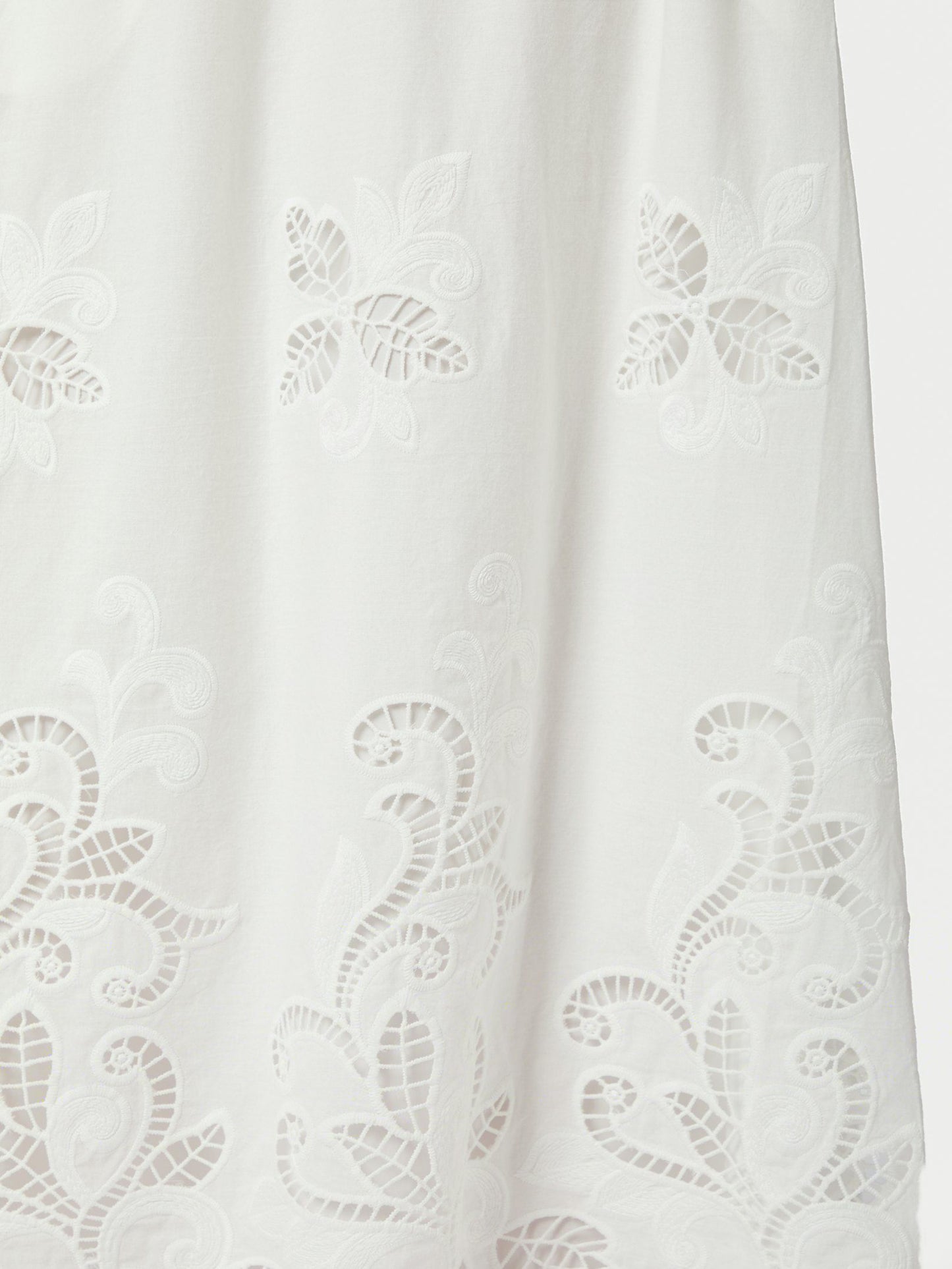 Neo Noir Yara Long Embroidery Skirt