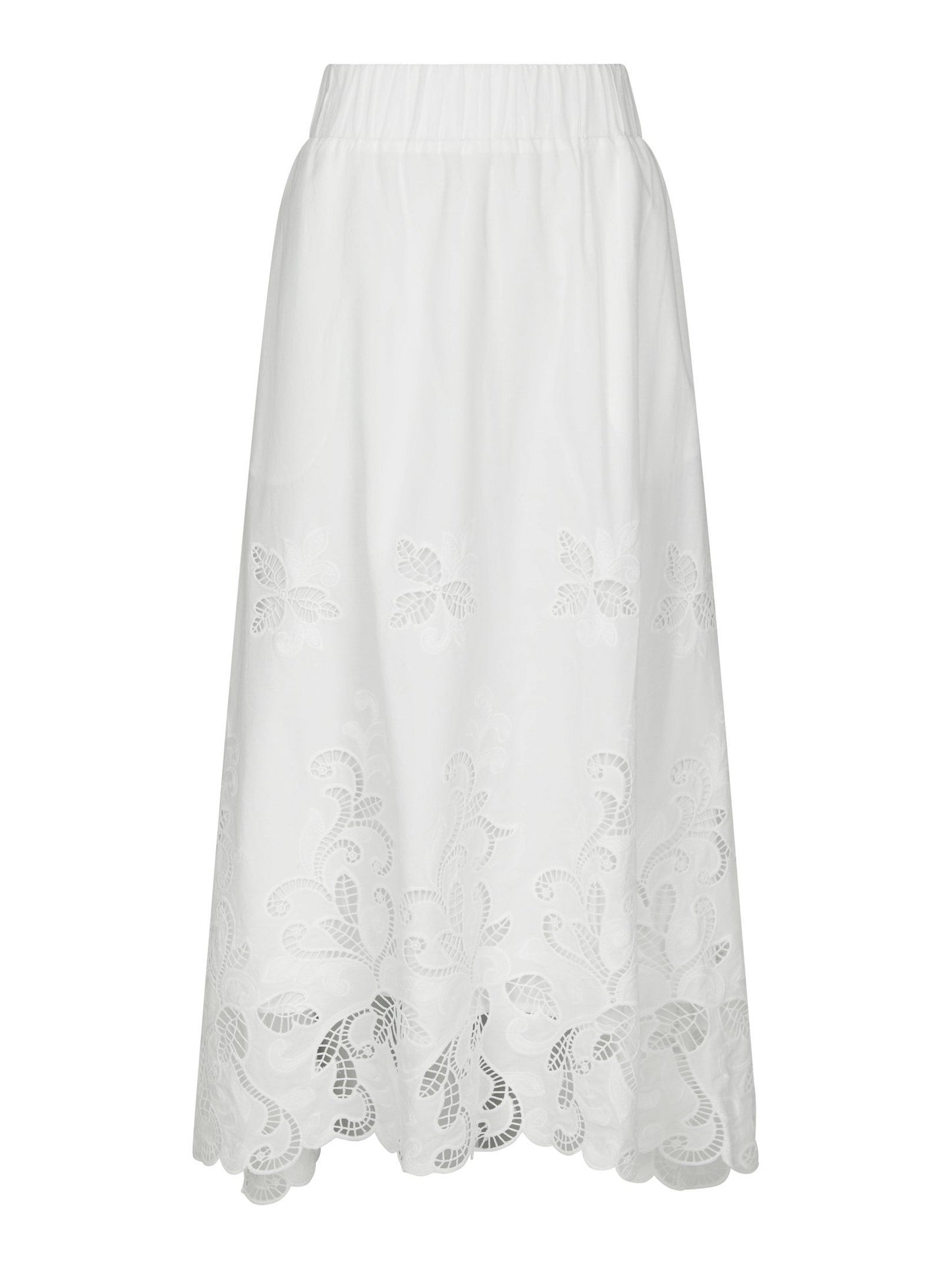 Neo Noir Yara Long Embroidery Skirt
