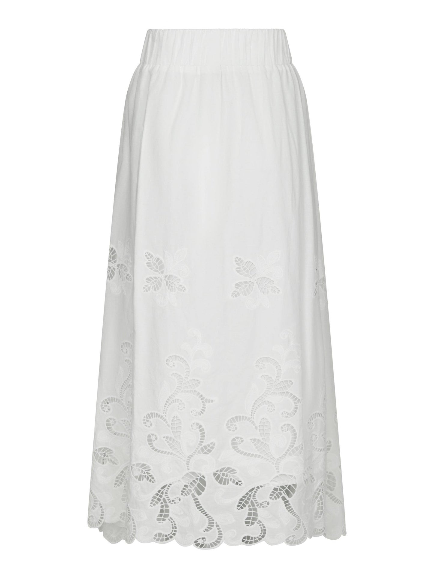 Neo Noir Yara Long Embroidery Skirt