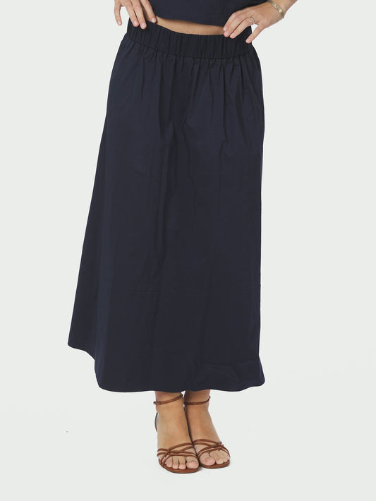 Neo Noir Yara Poplin Skirt