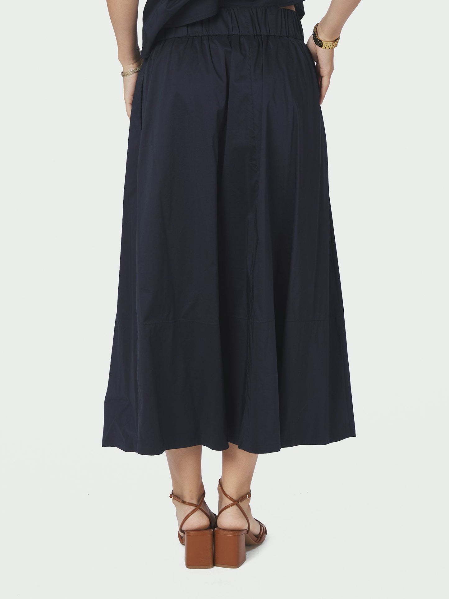 Neo Noir Yara Poplin Skirt