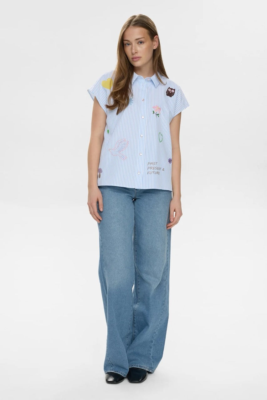 Nümph Nuashley Embroidery Shirt