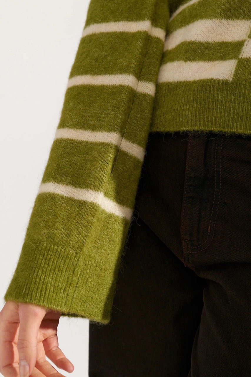 Nümph Nuriette Block Stripe Pullover