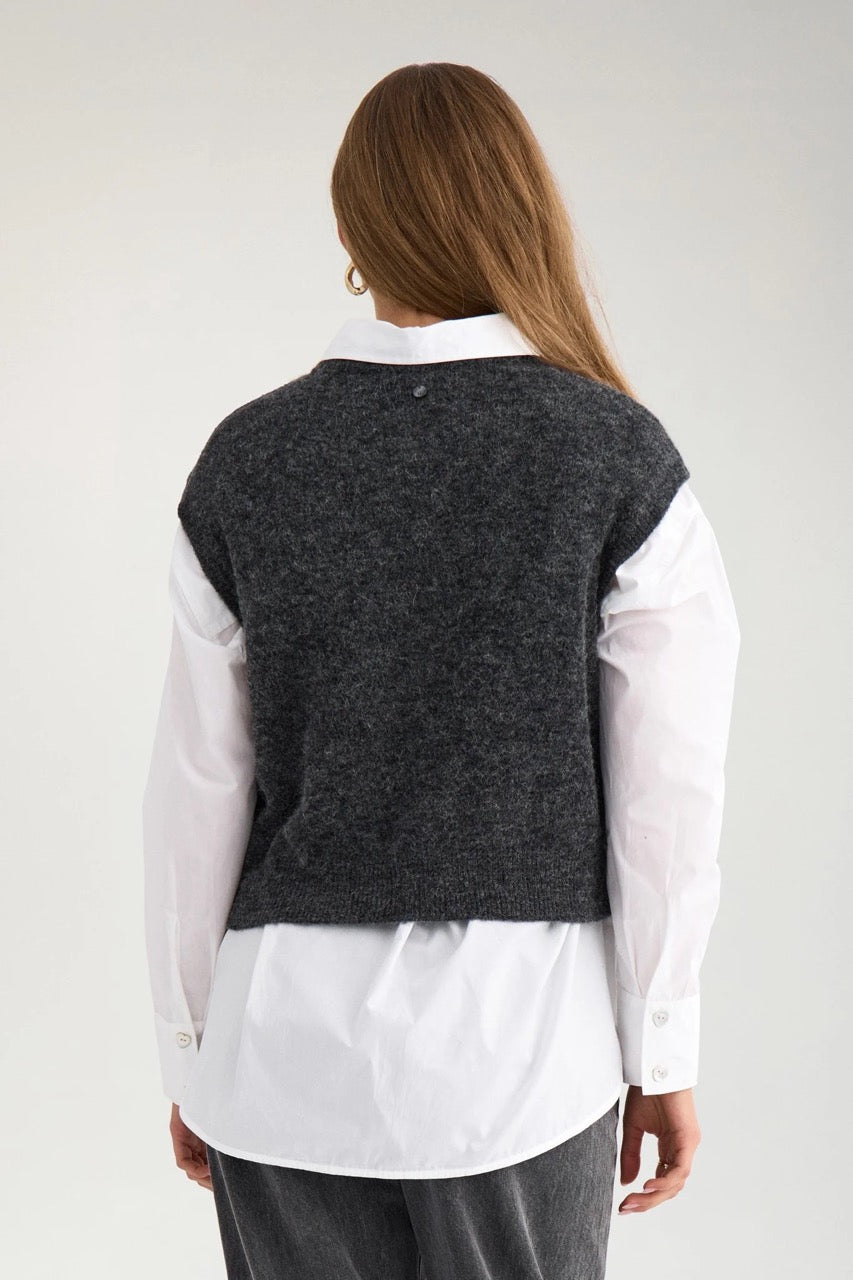 Nümph Nuriette Bow Vest