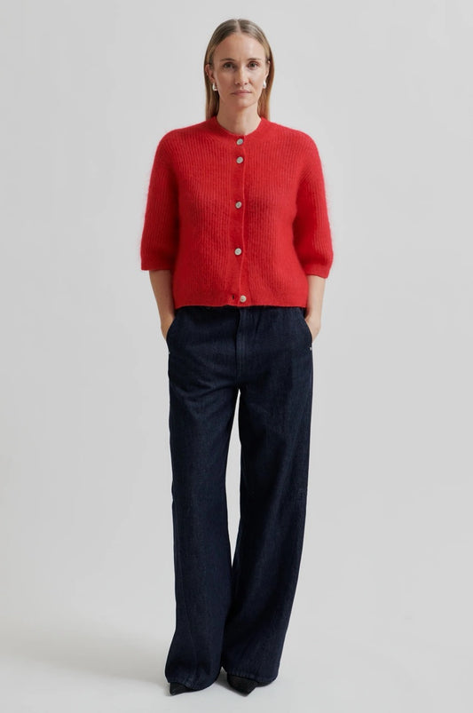 Second Female Andrea Rib Knit Cardigan