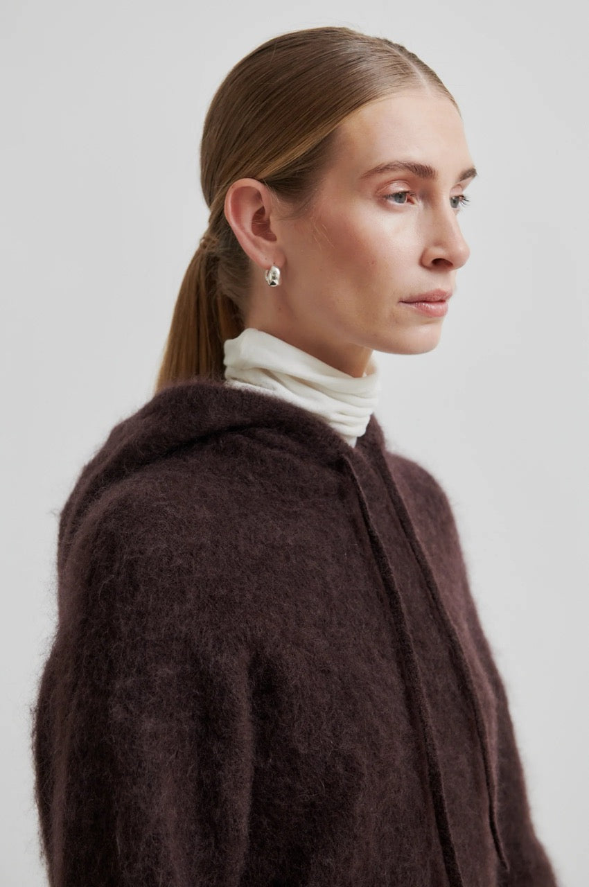 Second Female Anneleen Knit Hoodie
