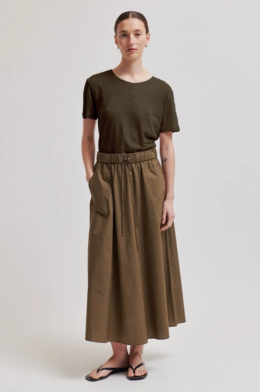 Second Female Peony O-Neck Tee
