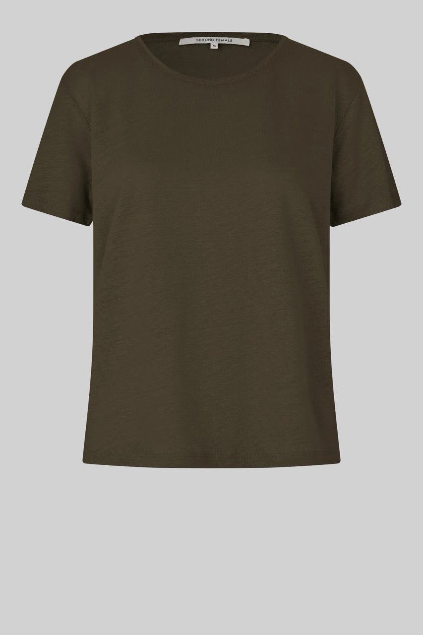 Second Female Peony O-Neck Tee