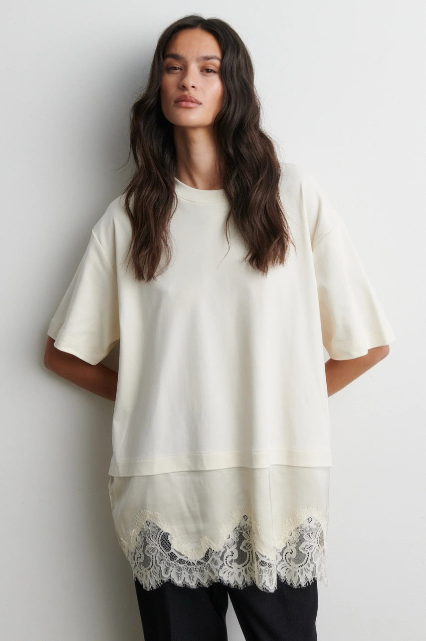 Second Female Vaccara Lace Tee