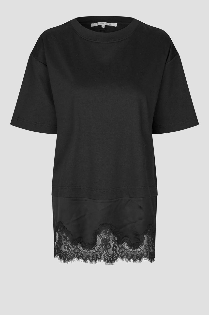 Second Female Vaccara Lace Tee