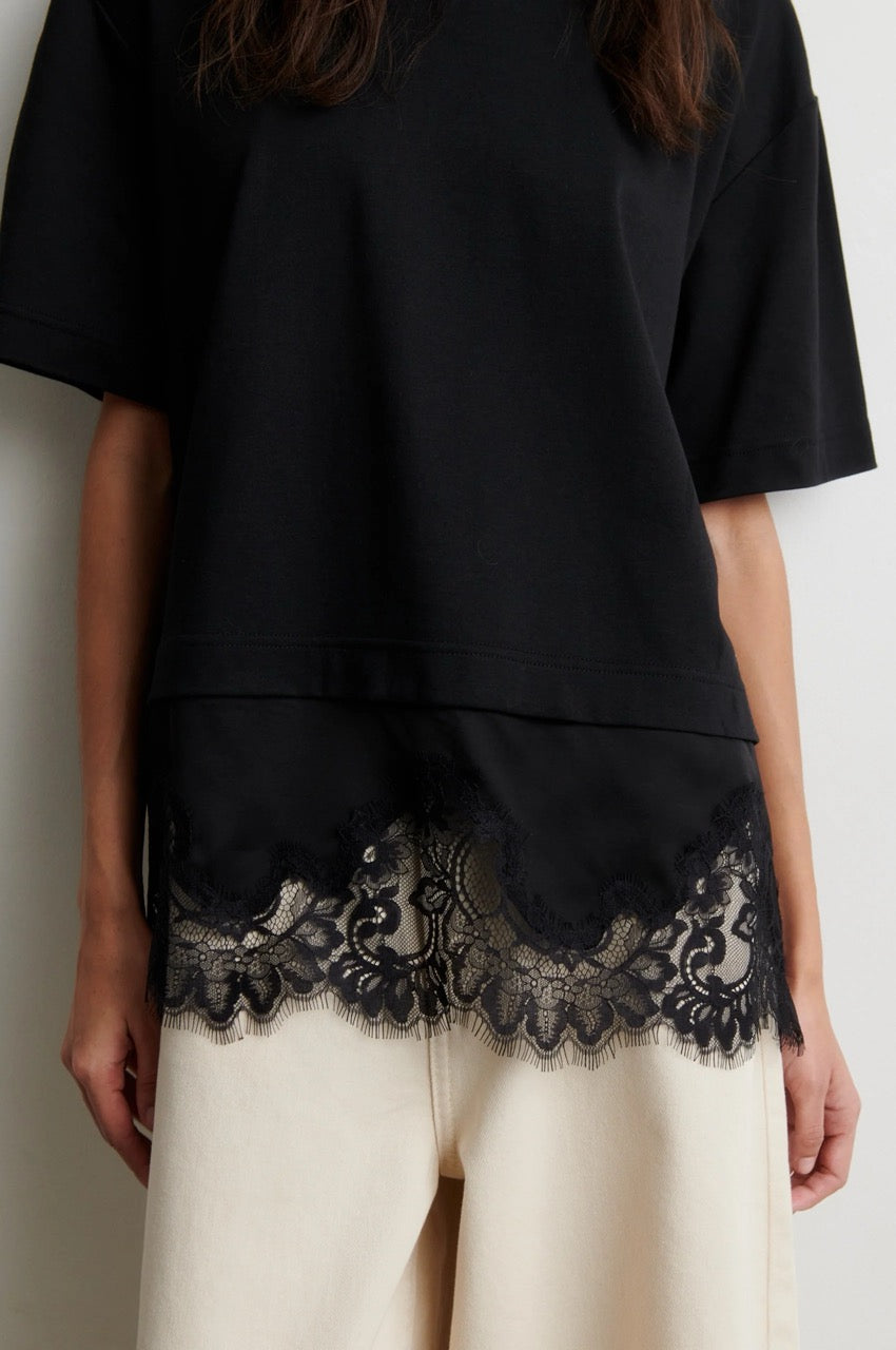 Second Female Vaccara Lace Tee