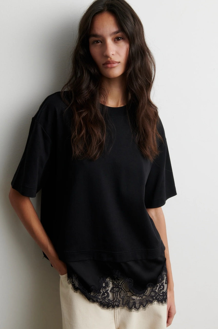 Second Female Vaccara Lace Tee