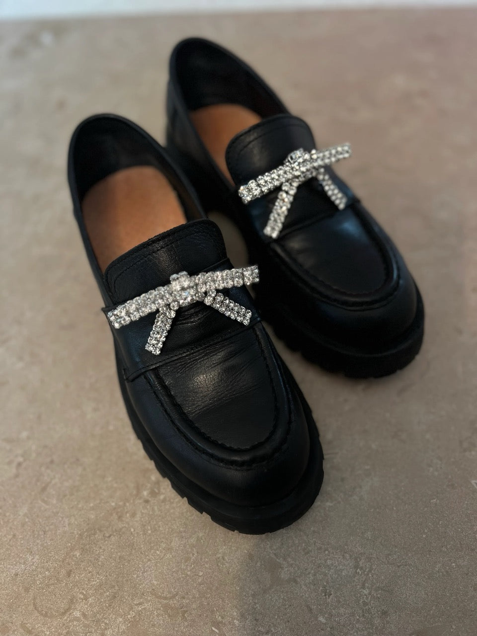 Shoelace Brand Shoe Charm Crystal Bow
