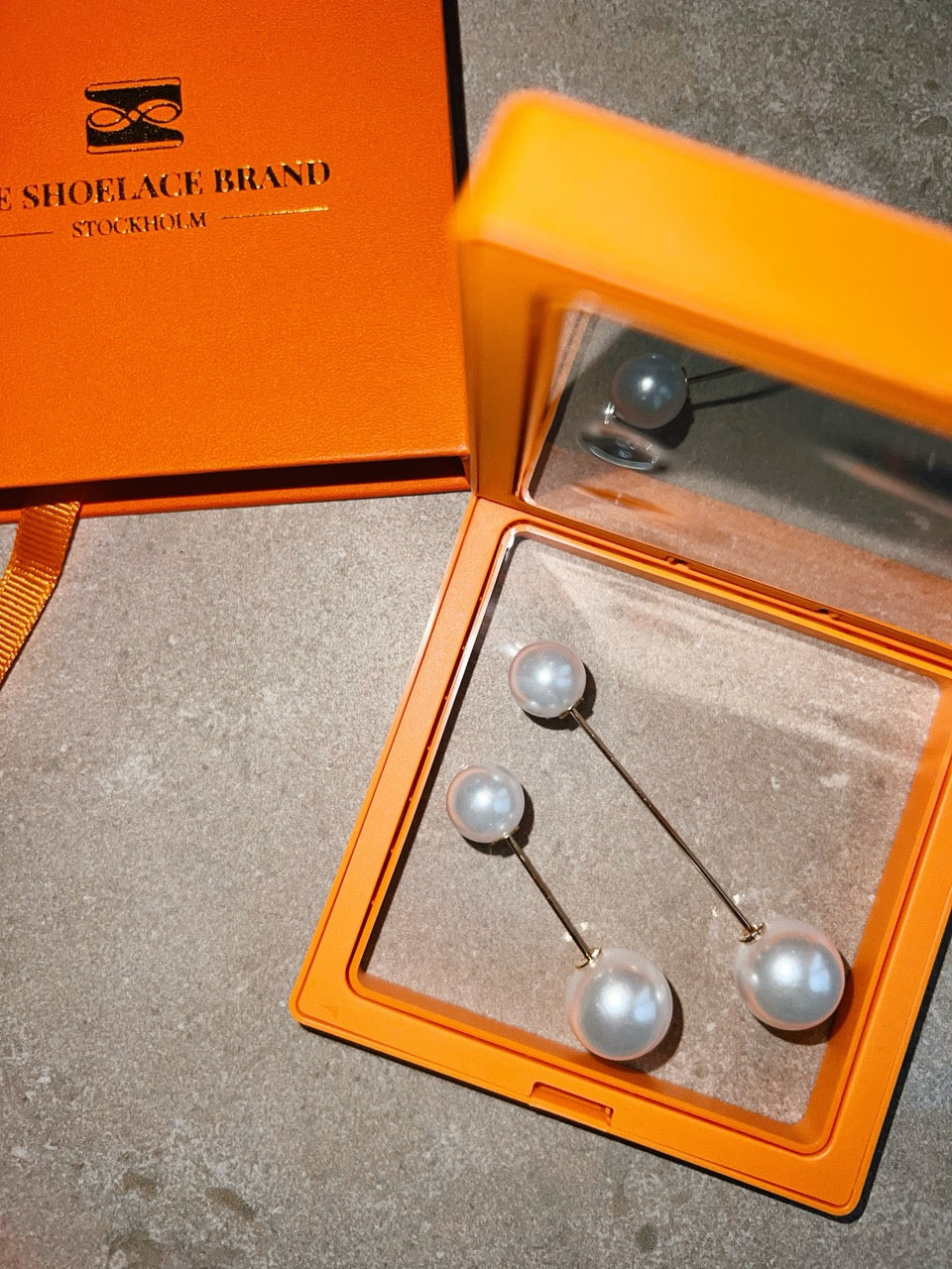 Shoelace Brand Pearl Styling Pins
