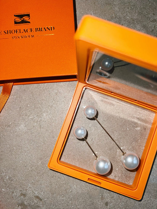 Shoelace Brand Pearl Styling Pins