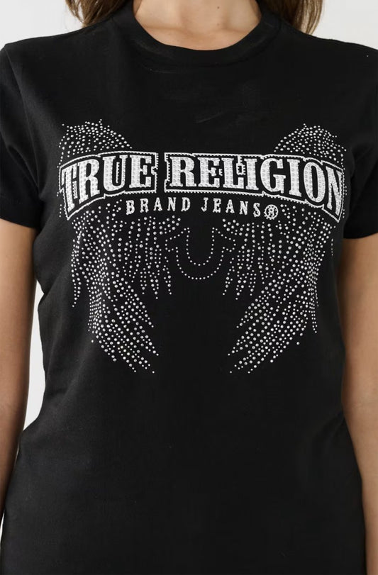 True Religion Crystal Wing T-Shirt