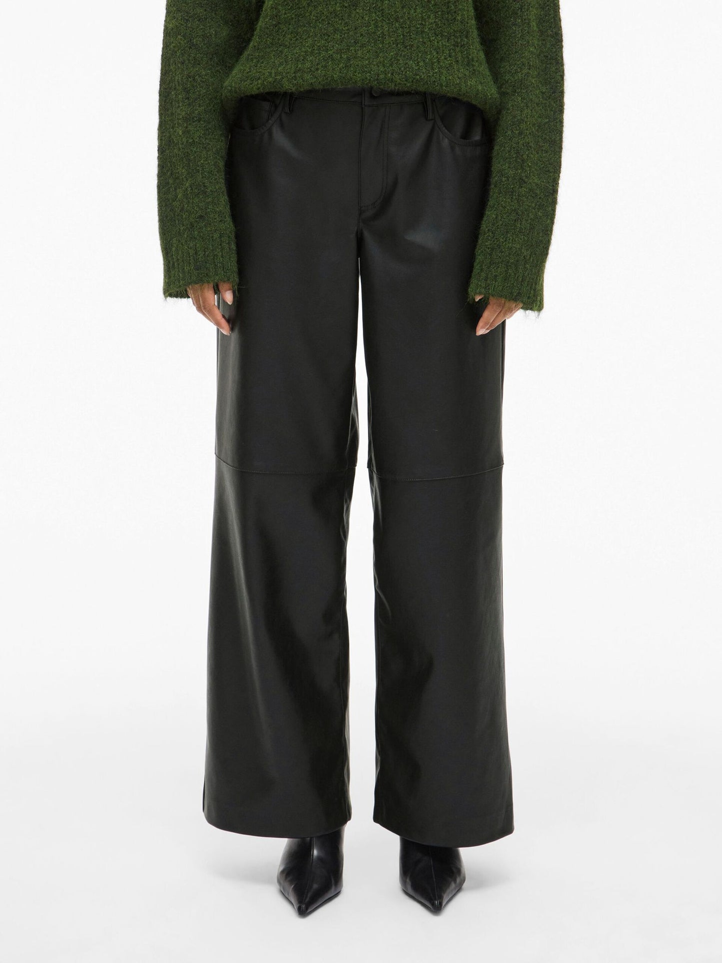 VILA Viannie Coated Pants