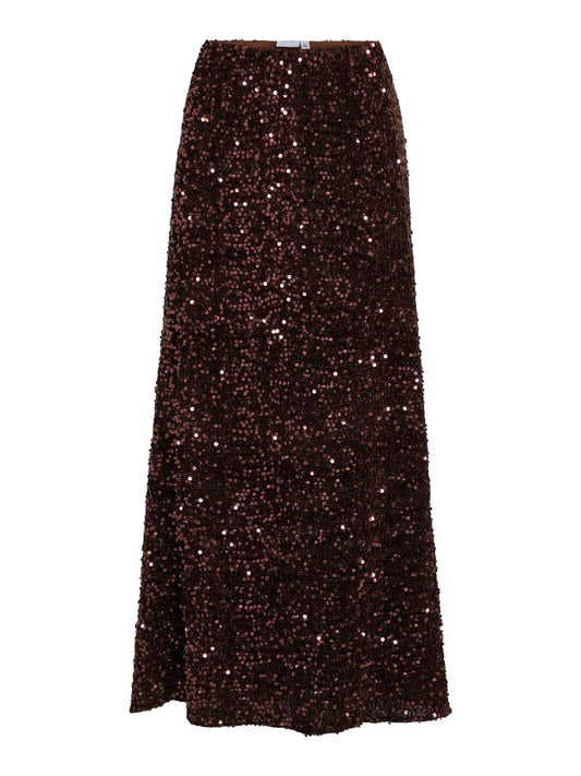 VILA Vibelieve Sequin Skirt