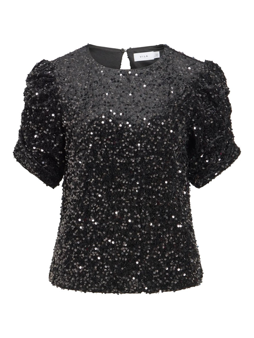 Vila Vibelieve Sequin Top