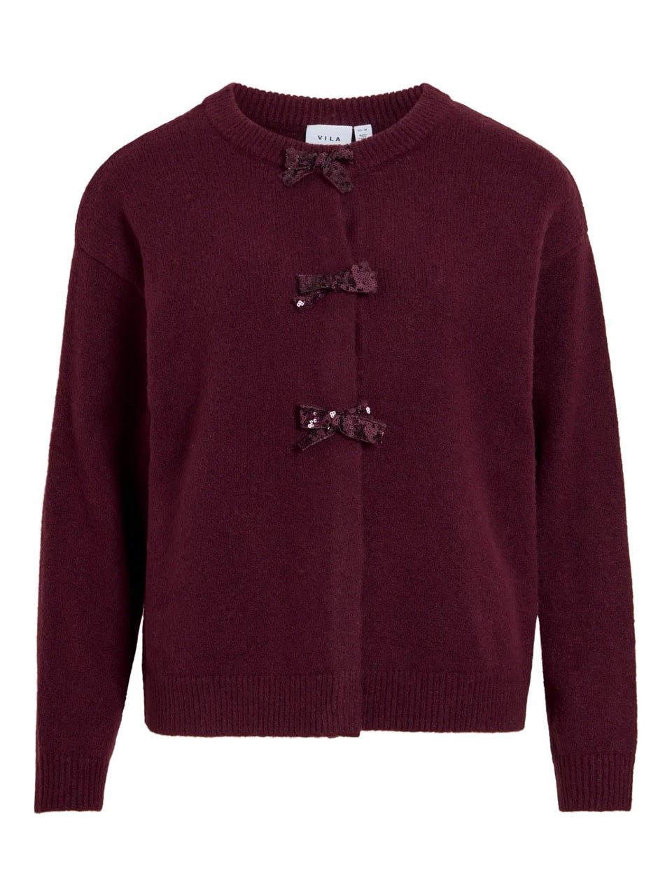 Vila Vibrianna Bow Cardigan