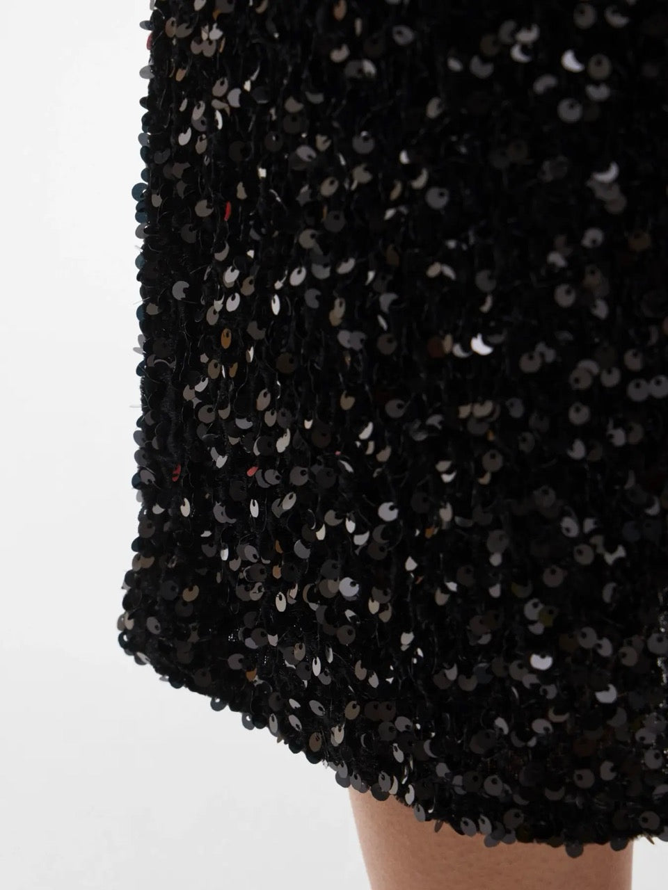 Vila Vifaith Sequin Skirt