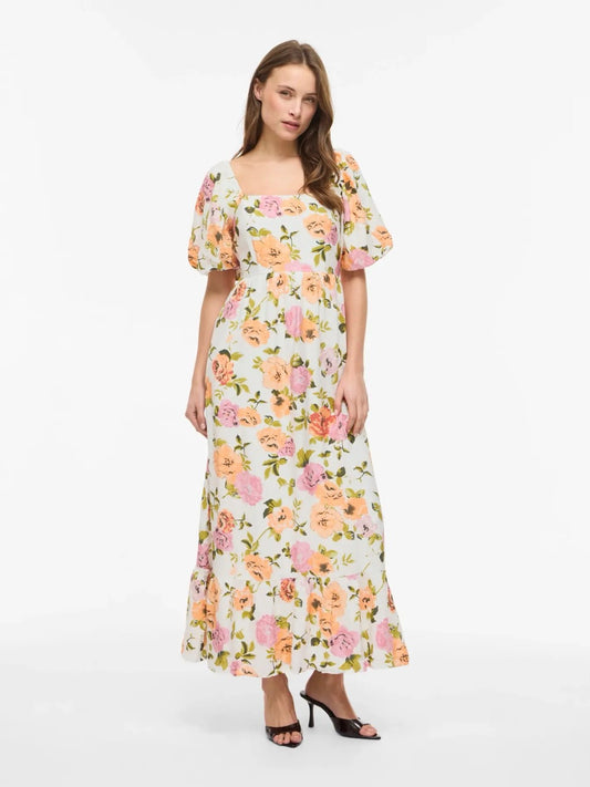 Vila Viflola Square Neck Dress