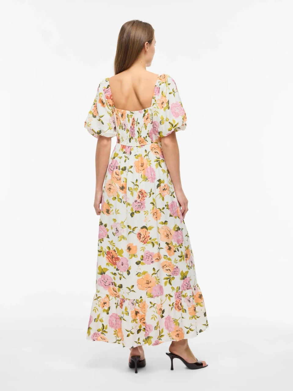 Vila Viflola Square Neck Dress