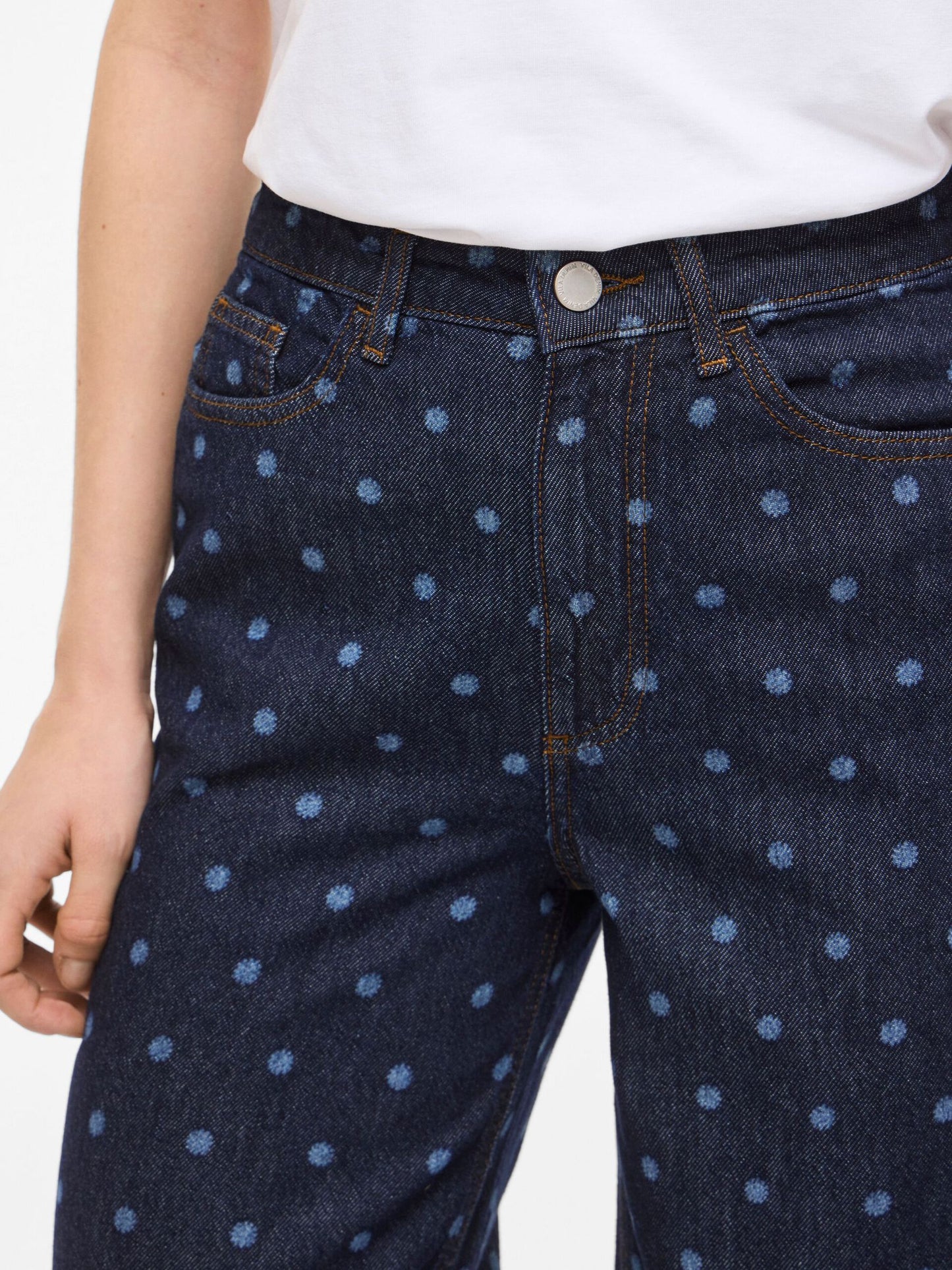 Vila Vifreya Wide Dot Jeans