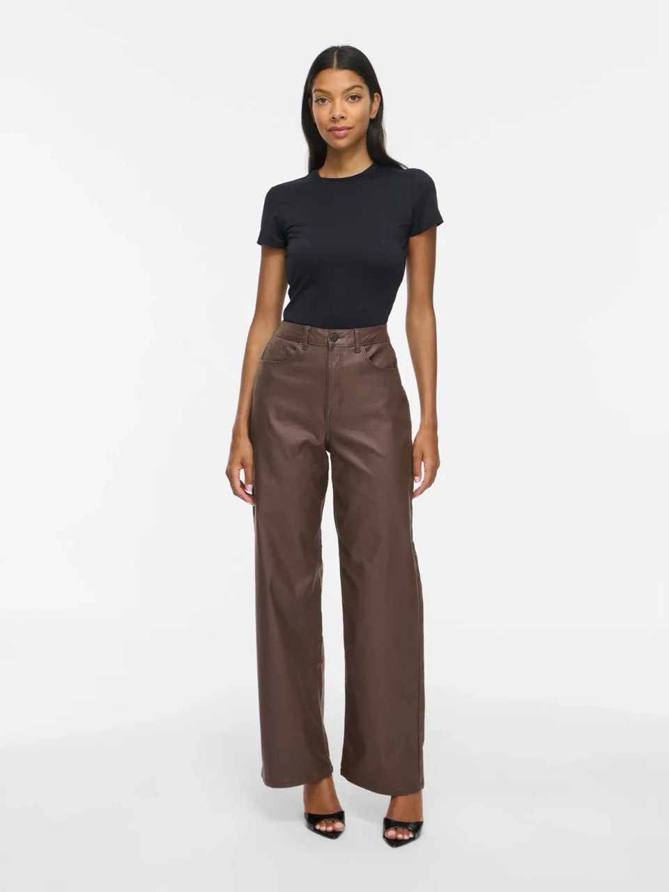 Vila Vifreya Coated Jeans