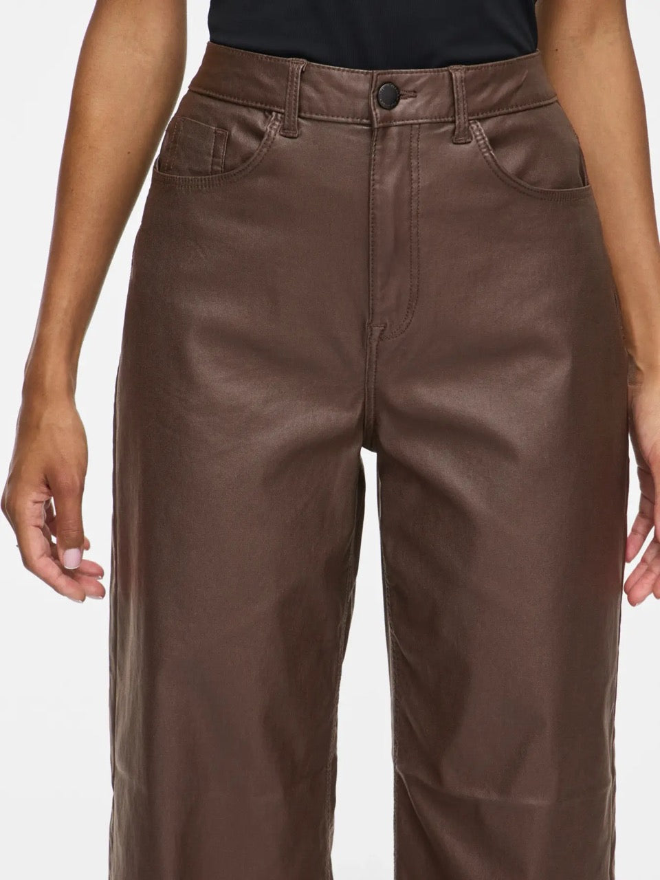 Vila Vifreya Coated Jeans