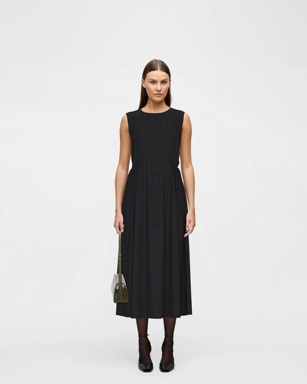 Vila Vijimba O-Neck Midi Dress