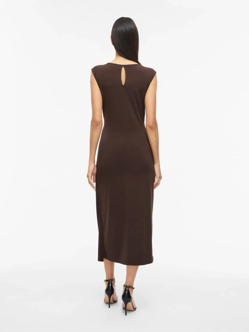 Vila Vijustine Midi Dress