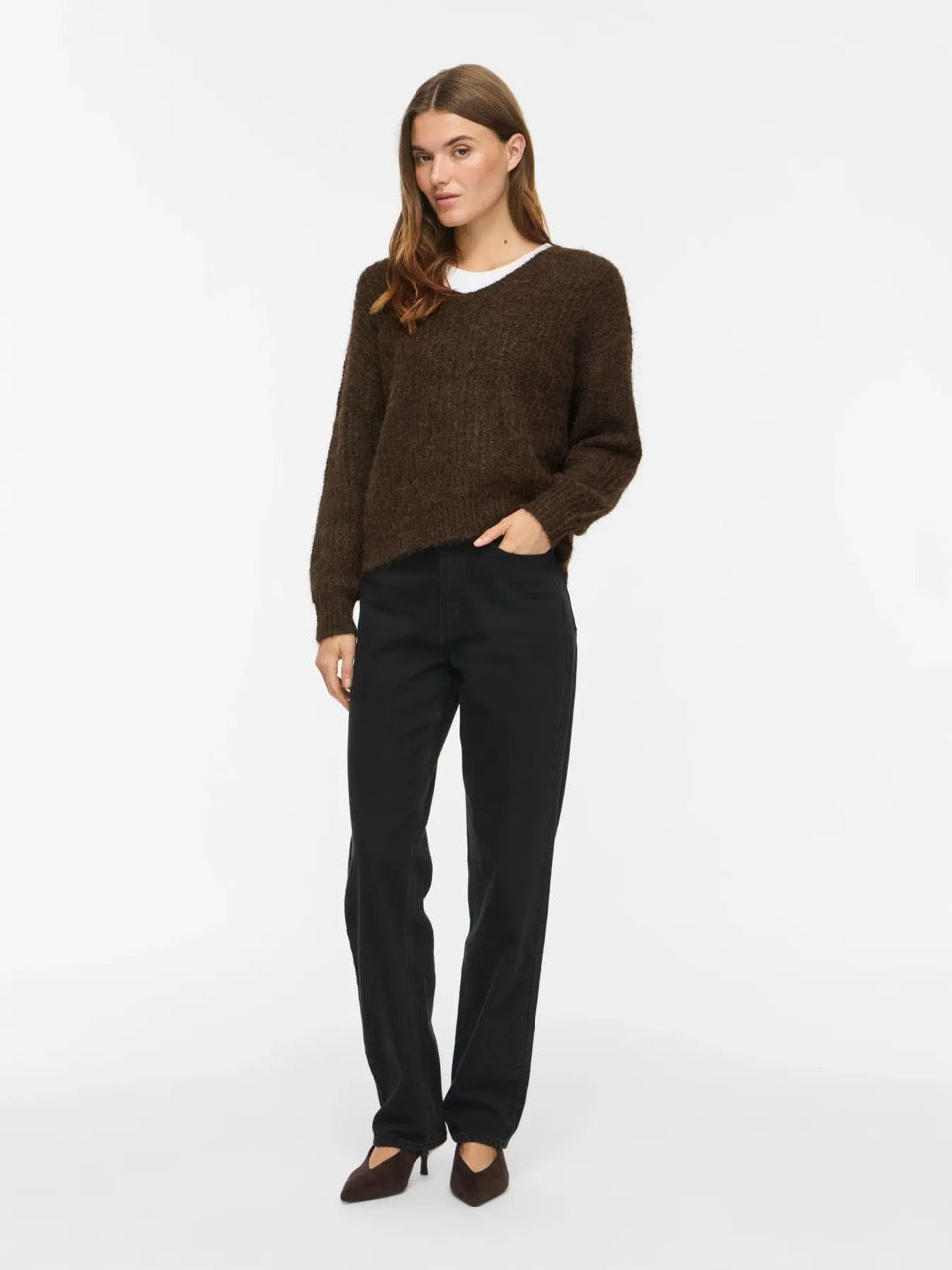 Vila Vilampe V-Neck Knit