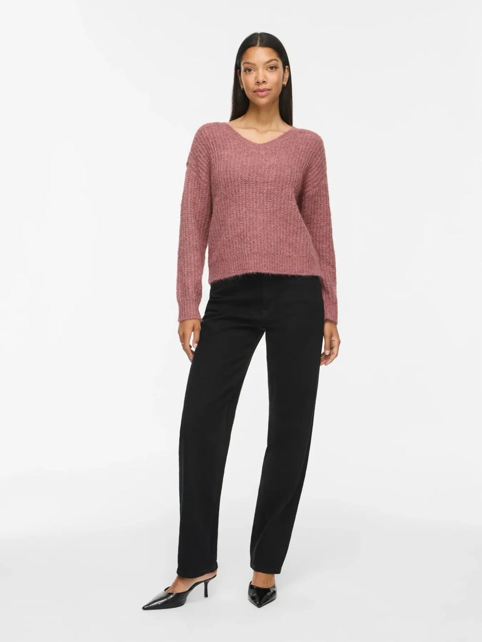 Vila Vilampe V-Neck Knit