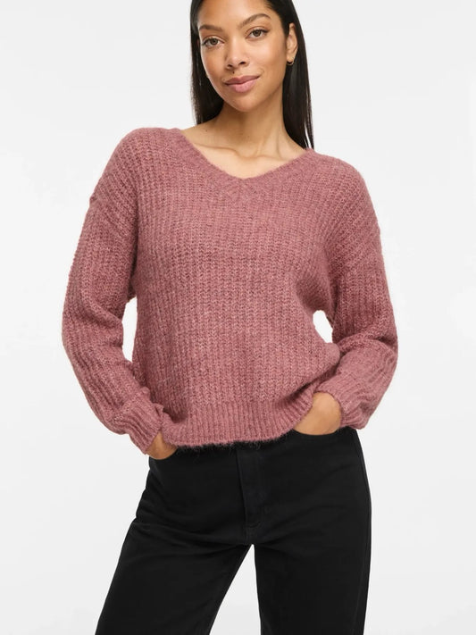 Vila Vilampe V-Neck Knit