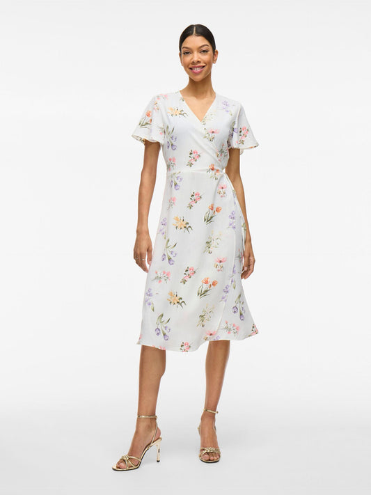 Vila Vilovie Wrap Dress