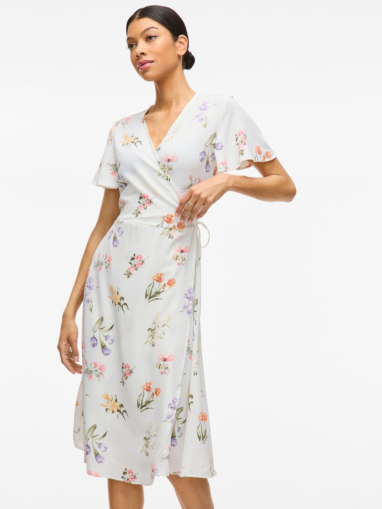 Vila Vilovie Wrap Dress