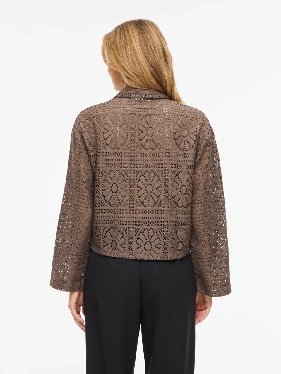 Vila Vimerinda Crochet Cardigan