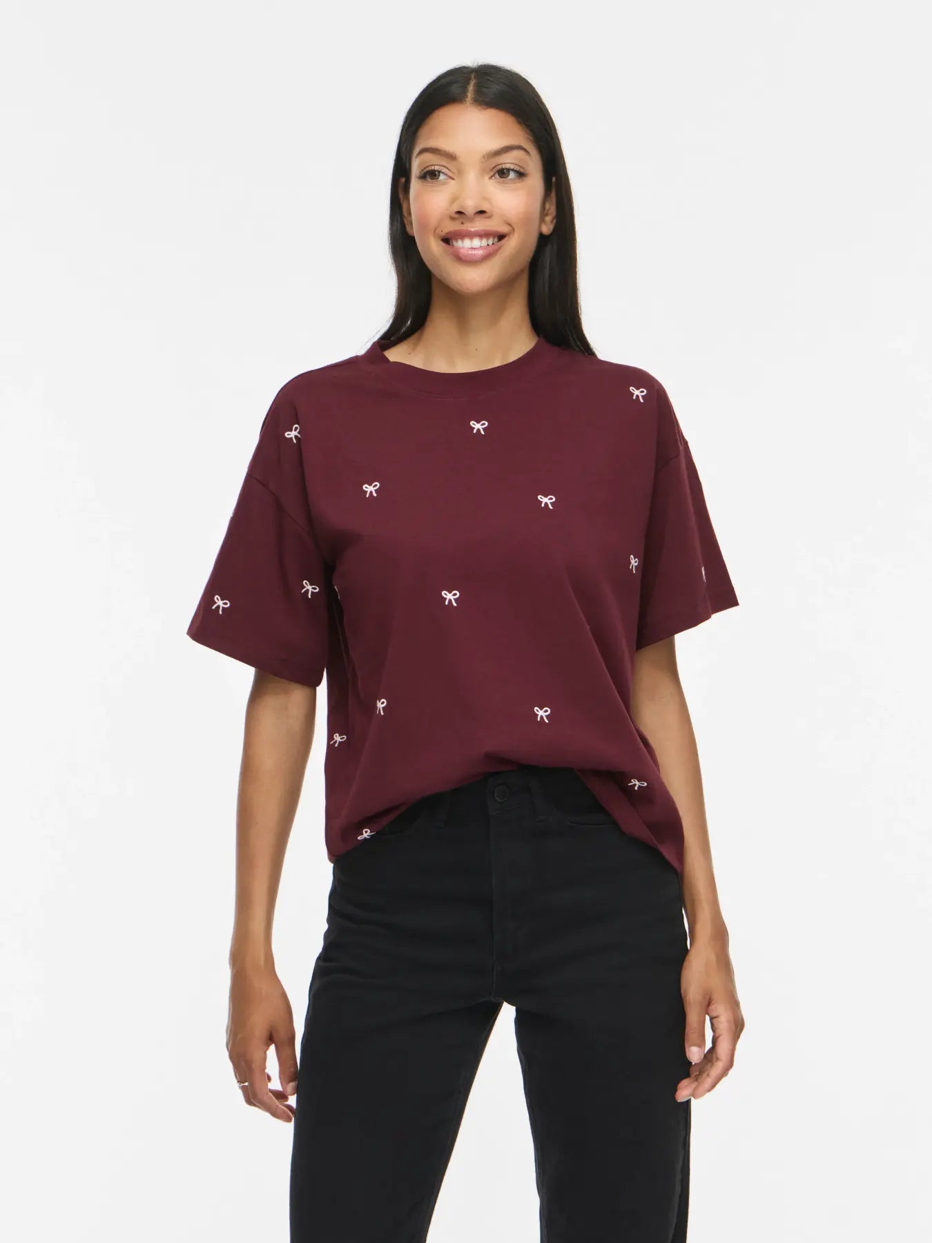 VILA Vimonie Bow T-Shirt