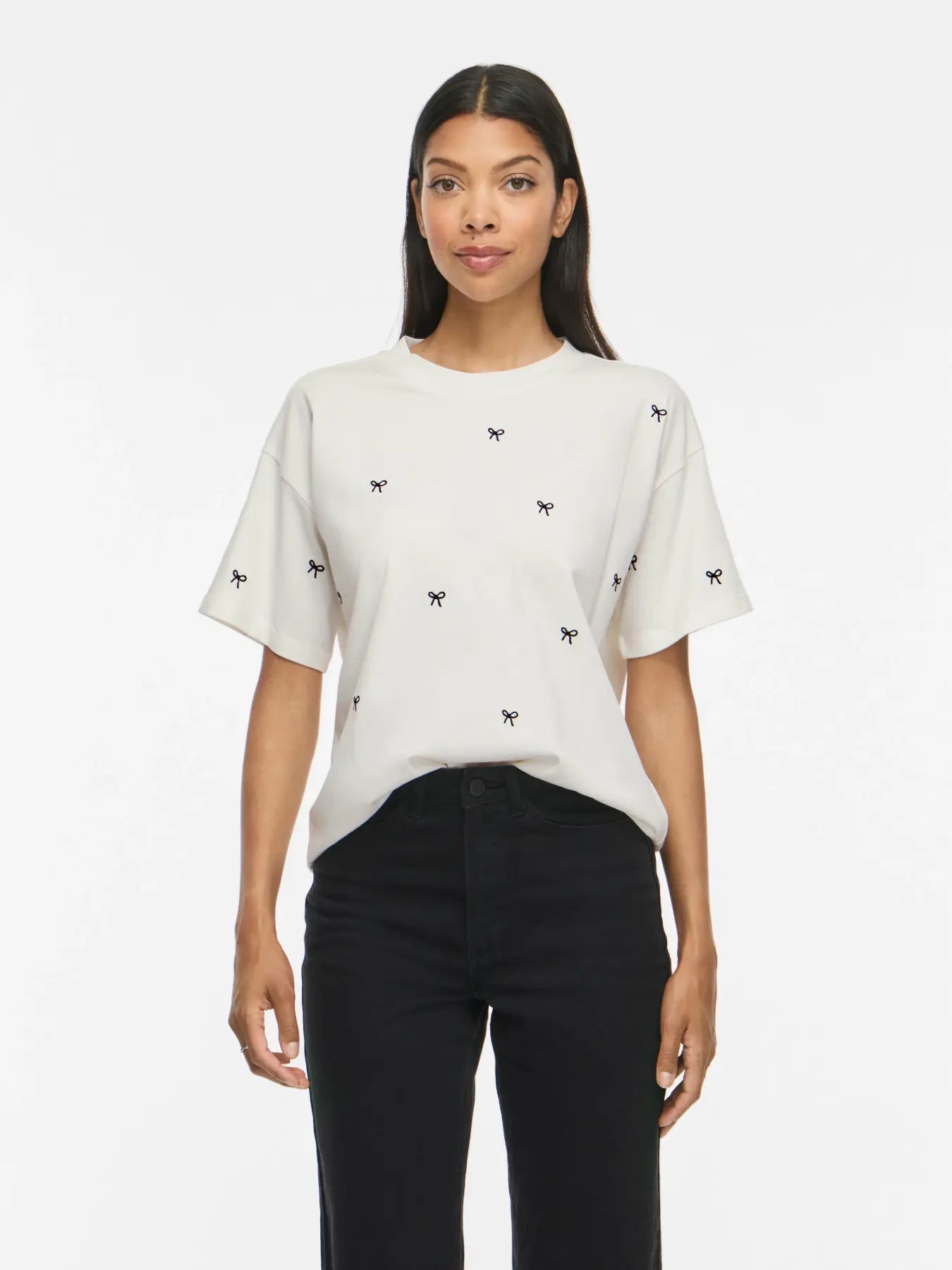 VILA Vimonie Bow T-Shirt