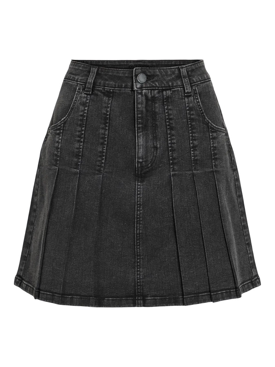 VILA Vinus Denim Skater Skirt